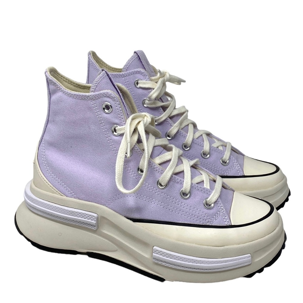 Converse Run Star Legacy Platform Violet Women Sneakers Canvas High Top A03064C
